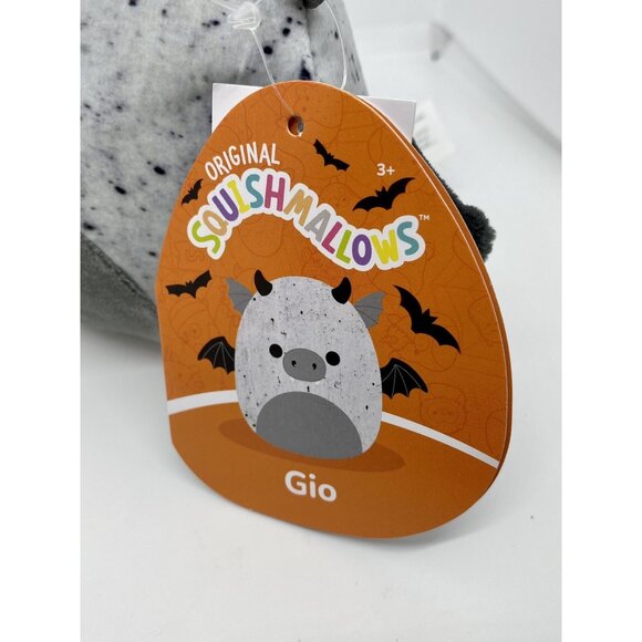 Squishmallow Canadian Halloween 5” Gio Gargoyle Grey Speckled NWT New Plush - Picture 3 of 4
